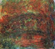 Claude Monet the japanese bridge oil painting picture wholesale